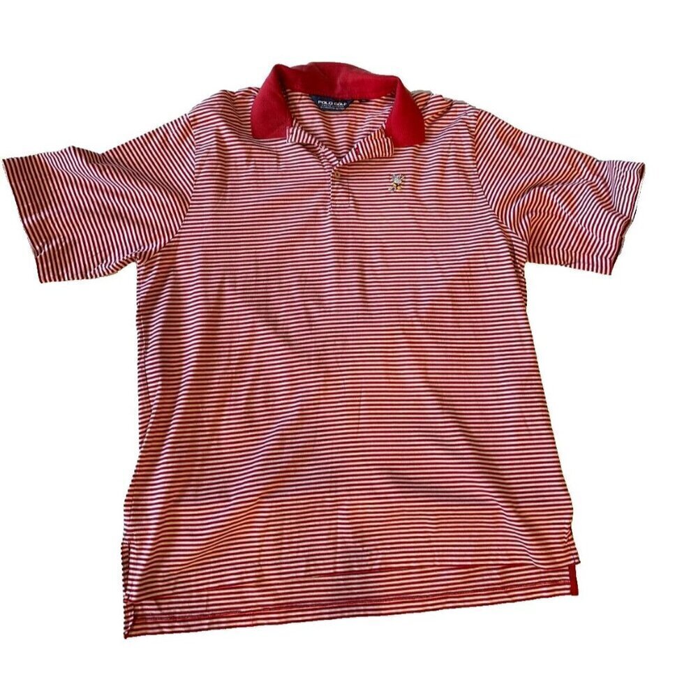Polo Golf Ralph Lauren Mens Size XL Polo Shirt 100% Pima Cotton s/s July 4th